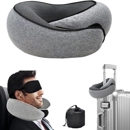 Neck Travel Pillow for Comfort on Flight and Car Ride