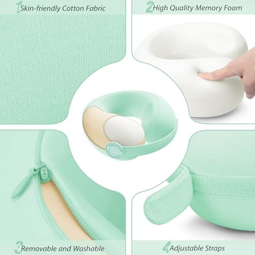 UrnexTour Car Pillow for Big Kids Travel Neck Support