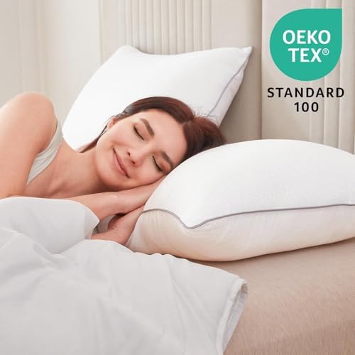 Sasttie Queen Pillows Set of 2 Hotel Collection
