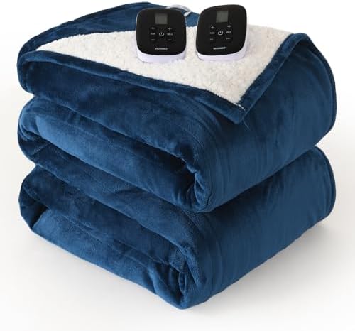 WOOMER Heated Blanket King Size with 5-Year Warranty 1