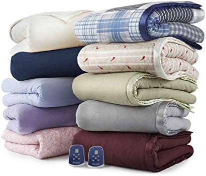 Thermee Micro Flannel Heated Blanket with Sherpa Back 1