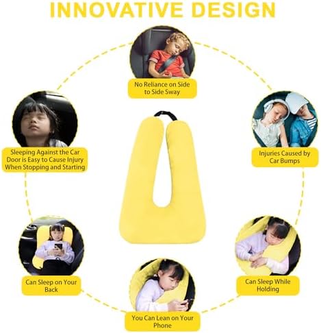 MROUEN Travel Pillow for Kids and Adults
