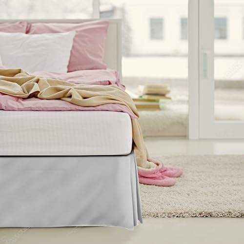 LDC LUX DECOR QUEEN BED SKIRT 16 INCH DROP