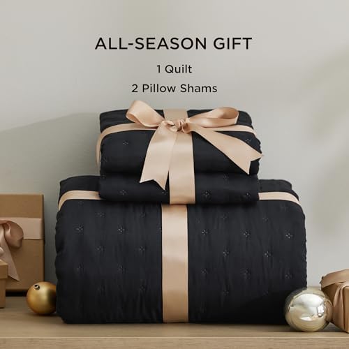 Bedsure King Quilt Set - Soft Lightweight All-Season Bedding