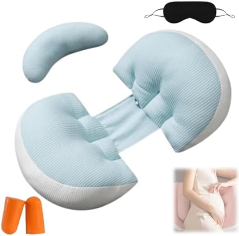 Yedvog Travel Pregnancy Pillow with Adjustable Support