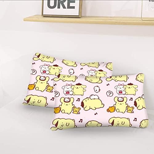 DIEZ Cartoon Pompompurin Comforter Set - 3 Piece Twin Size