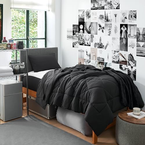 DormCo College Freshman Dorm Pack - Black Set