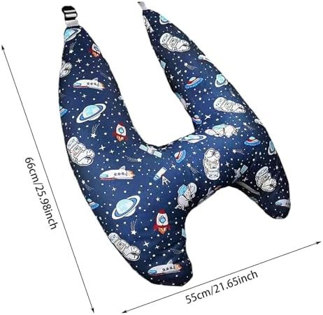Kids Travel Pillow Headrest with Washable Cover