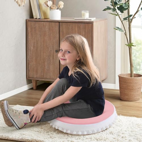 Kishome Round Floor Pillow Set of 4 for Kids