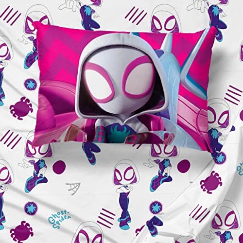 Marvel Ghost Spider Gwen Twin Size Sheet Set