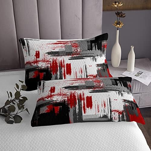 Feelyou Abstract Quilted Coverlet Set for Boys Girls Kids