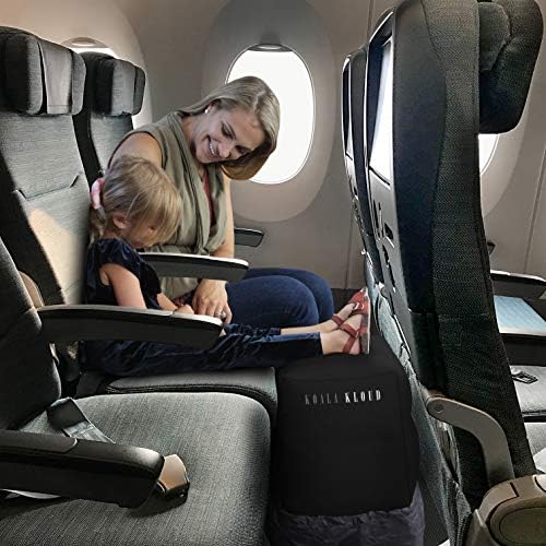 Koala Kloud Travel Foot Rest - Black