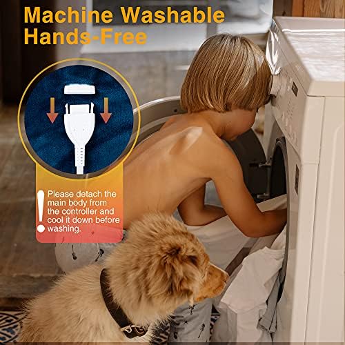 WOOMER Heated Blanket King Size with 5-Year Warranty 1