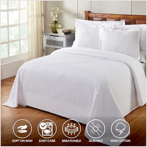 Better Trends Chenille Bedspread King Size