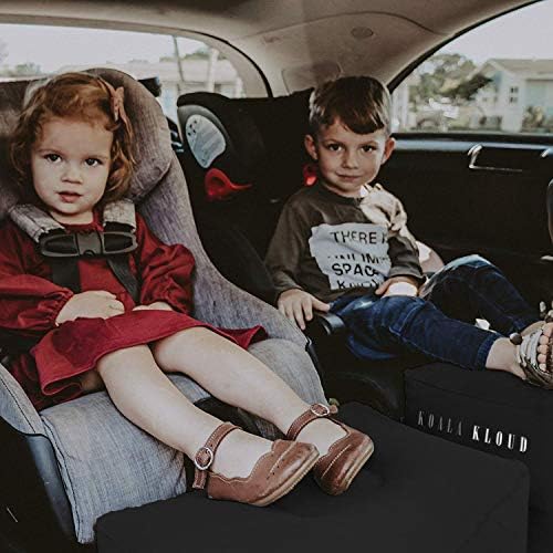 Koala Kloud Travel Foot Rest - Black