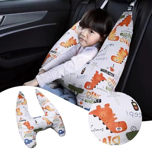 Kids Travel Pillow Headrest with Washable Cover