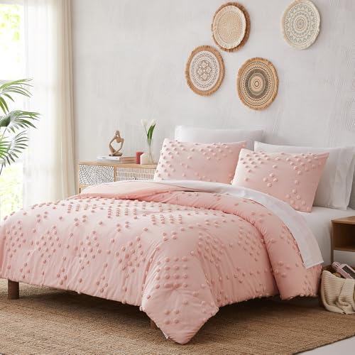 Geniospin Pink TwinTwin XL Bed-in-a-Bag Comforter Set