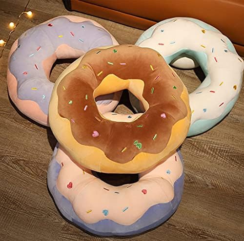 ChezMax Round Donut Pillow 16 Inch 1