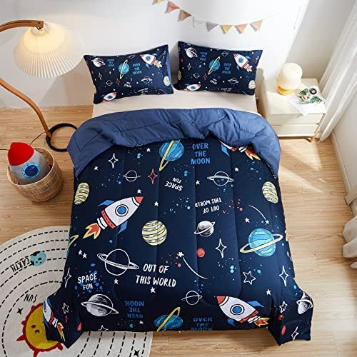 beeweed 3 Piece Kid Comforter Set Queen Size 1