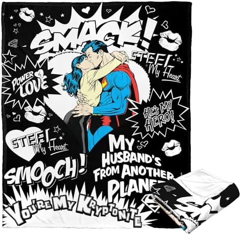 Northwest DC - Superman Silk Touch Throw Blanket 50 x 60