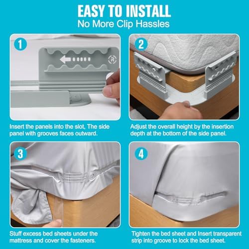 RLSHEN Sheet Holders Keep Sheets Firm Tight