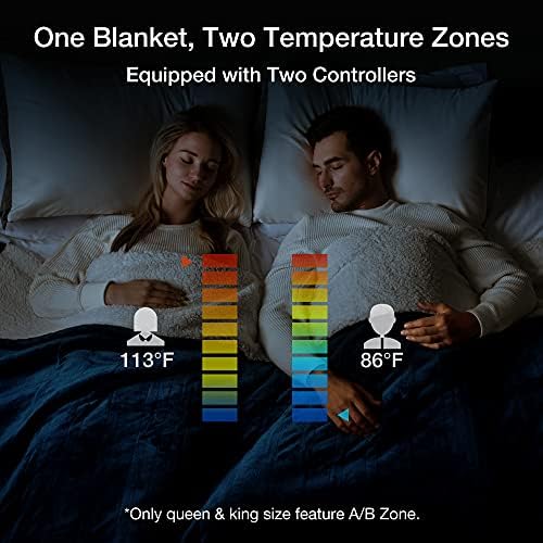 WOOMER Heated Blanket King Size with 5-Year Warranty 1