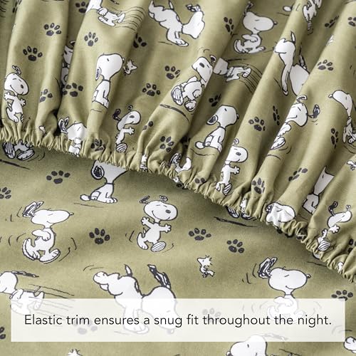 Berkshire Blanket Snoopy Fitted Sheet King Size 1