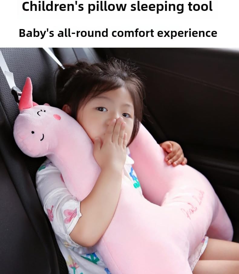 CosyCorner Travel Neck Support Pillow for Kids Pink