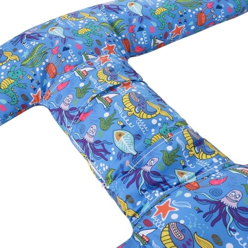 SIQITECHNO Car Travel Pillow with Cartoon Design
