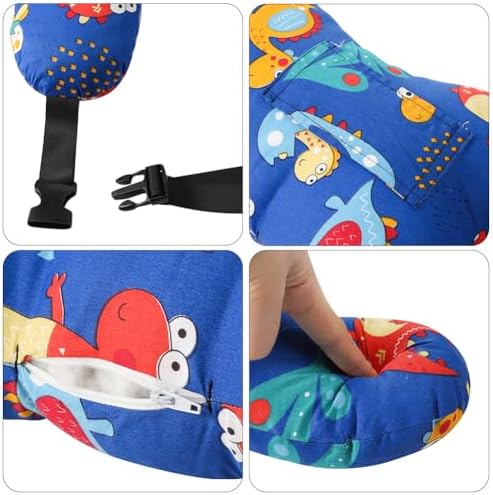 X-Shaped Travel Pillow for Car Seat Support
