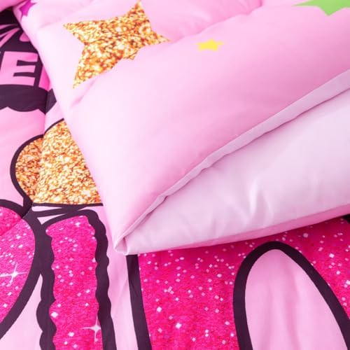 Black Girl Comforter Set Twin - Princess Bedding for Kids