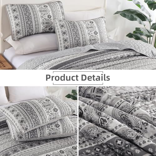 Goodidea Boho Quilt Set King Size 3 Piece