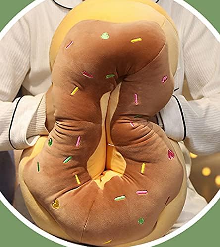 ChezMax Round Donut Pillow 16 Inch 1