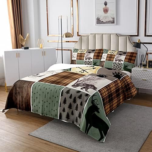Erosebridal Cabin Rustic Bedspread Set Queen