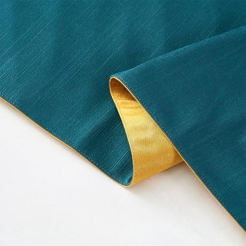 Tuqiugae 2 Piece Bed Runner Set for Home and Hotel Use