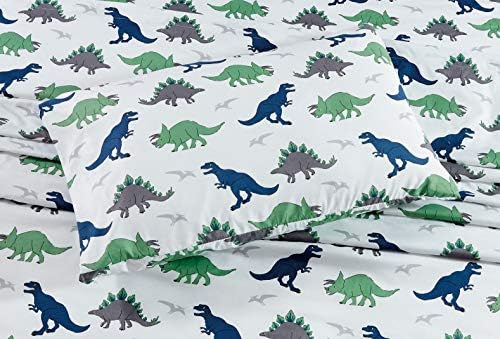 Linen Plus Sheet Set Twin Ancient Dinosaurs