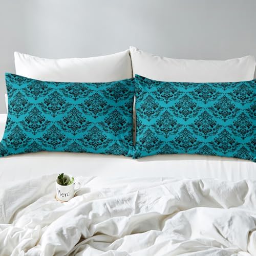 Homewish Gothic Bohemian Floral Bed Set Full Size