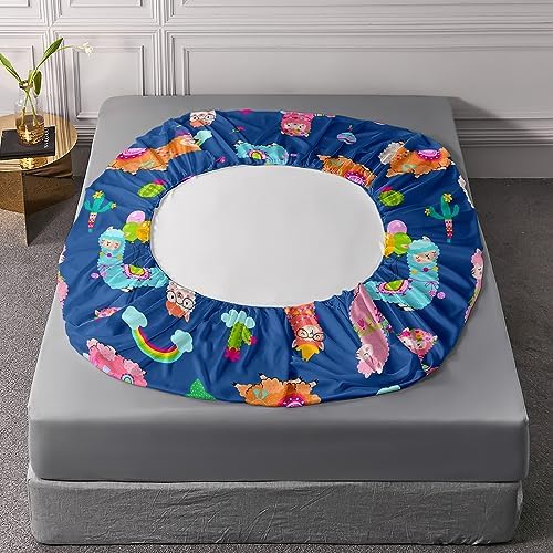 HOSIMA Kids Llama Fitted Sheet 15 Inch