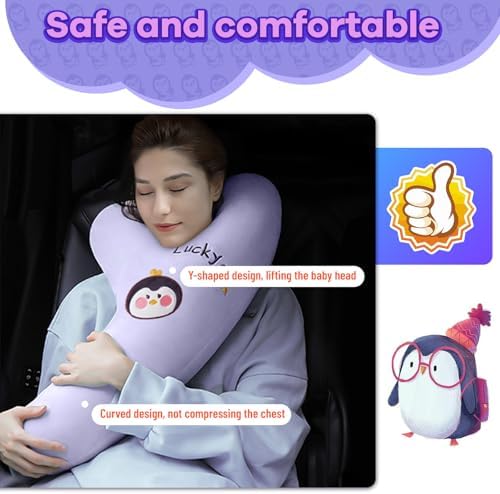 Auvstar Y-Shaped Travel Pillow for Kids and Adults 1