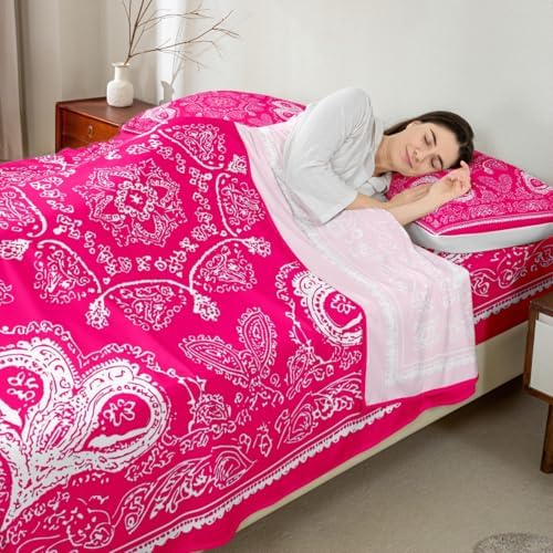Castle Fairy Plum Floral Sheet Set Full Size 4Pcs