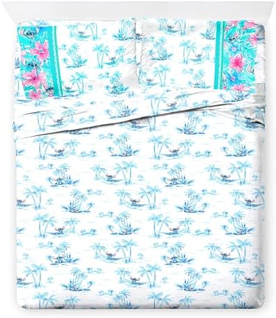 Jay Franco Lilo and Stitch 7-Piece Kids Comforter Set