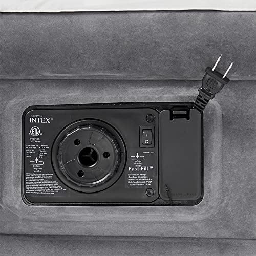 Intex Comfort Plush Mid Rise Airbed with Electric Pump Twin