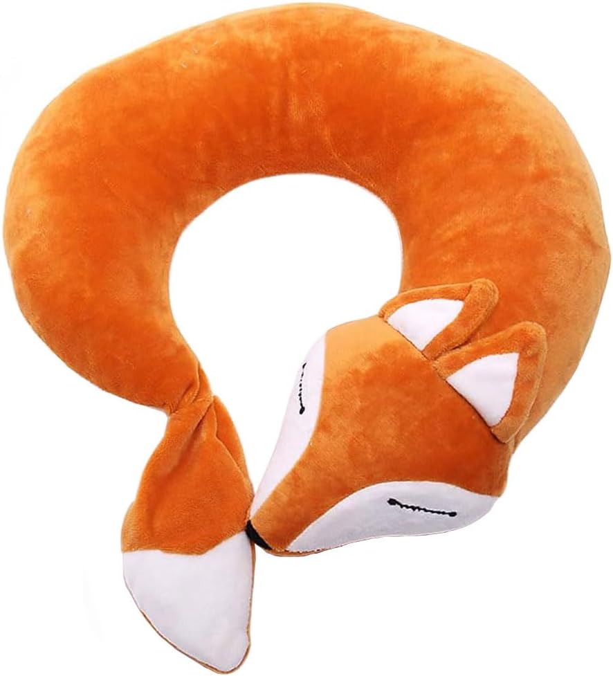 XGOPTS Cartoon Animal Travel Neck Pillow for Kids Adults
