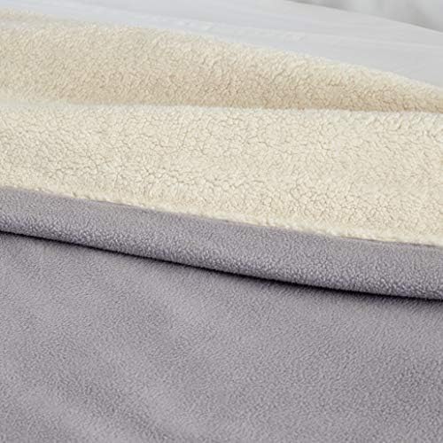 Eddie Bauer Full Heated Blanket with Sherpa Reverse