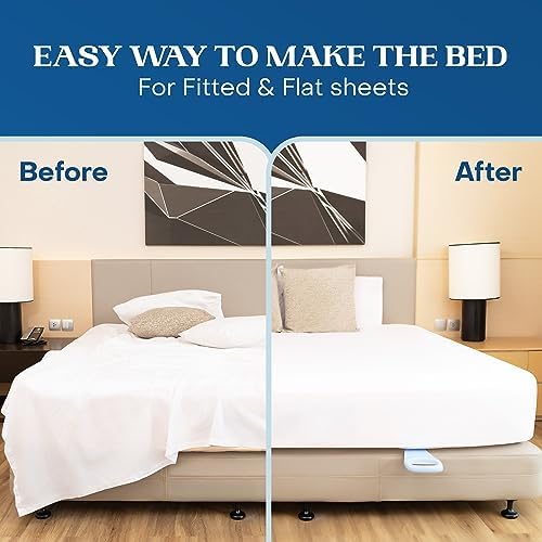 FeelAtHome Bed LIFTucker 2in1 Mattress Lifter Sheet Tuck Tool