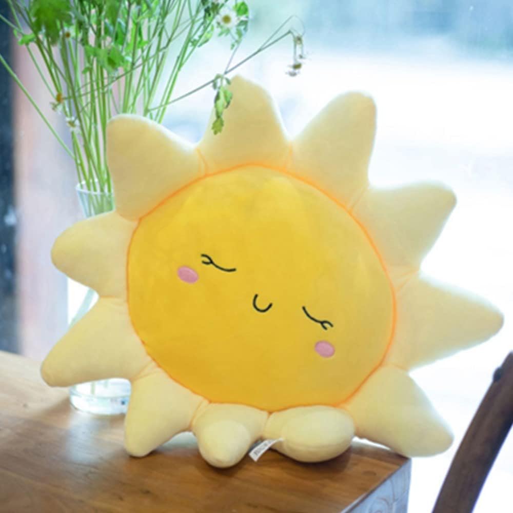 OUKEYI Cute Flower Sun Pillow Chair Cushion