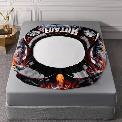 AILONEN Boys Tiger Fitted Sheet Set Twin XL 3-Piece