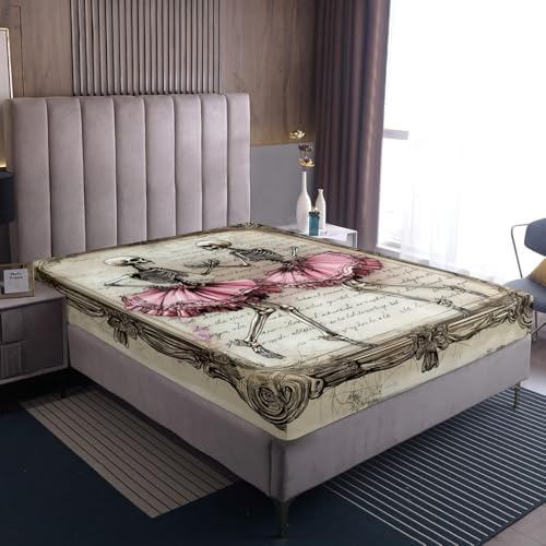 Manfei Skeleton Kids Sheet Set 4pcs