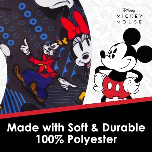 FUL Disney Mickey Mouse Travel Neck Pillow - Black 1