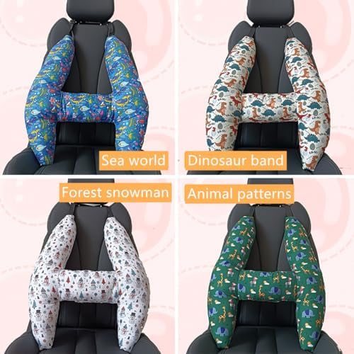 Car Travel Pillow for Kids Adults with Neck Support 1